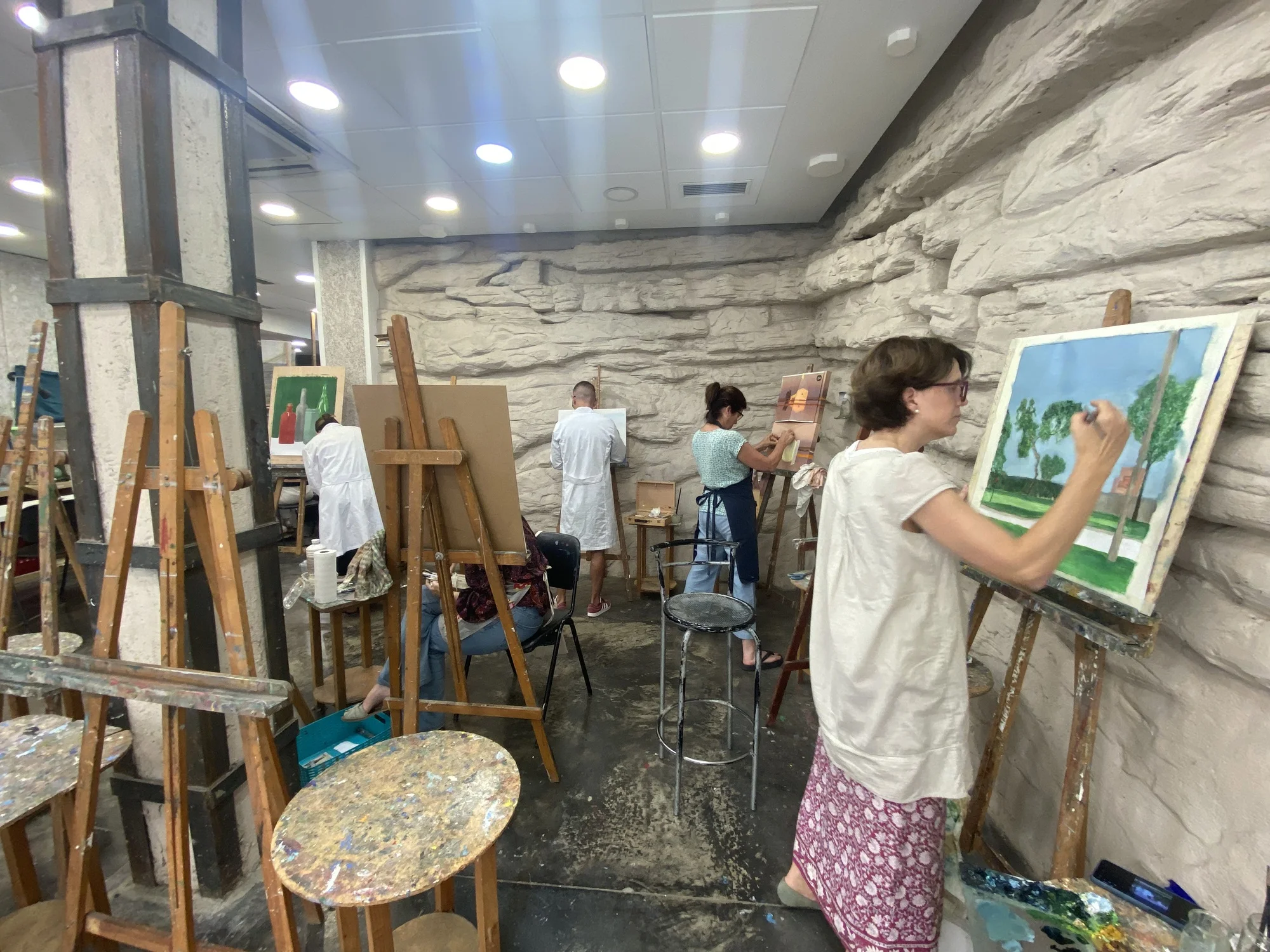 Curso para adultos en los Remedios, Sevilla